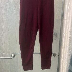 Torrid Deep Burgundy Leggings